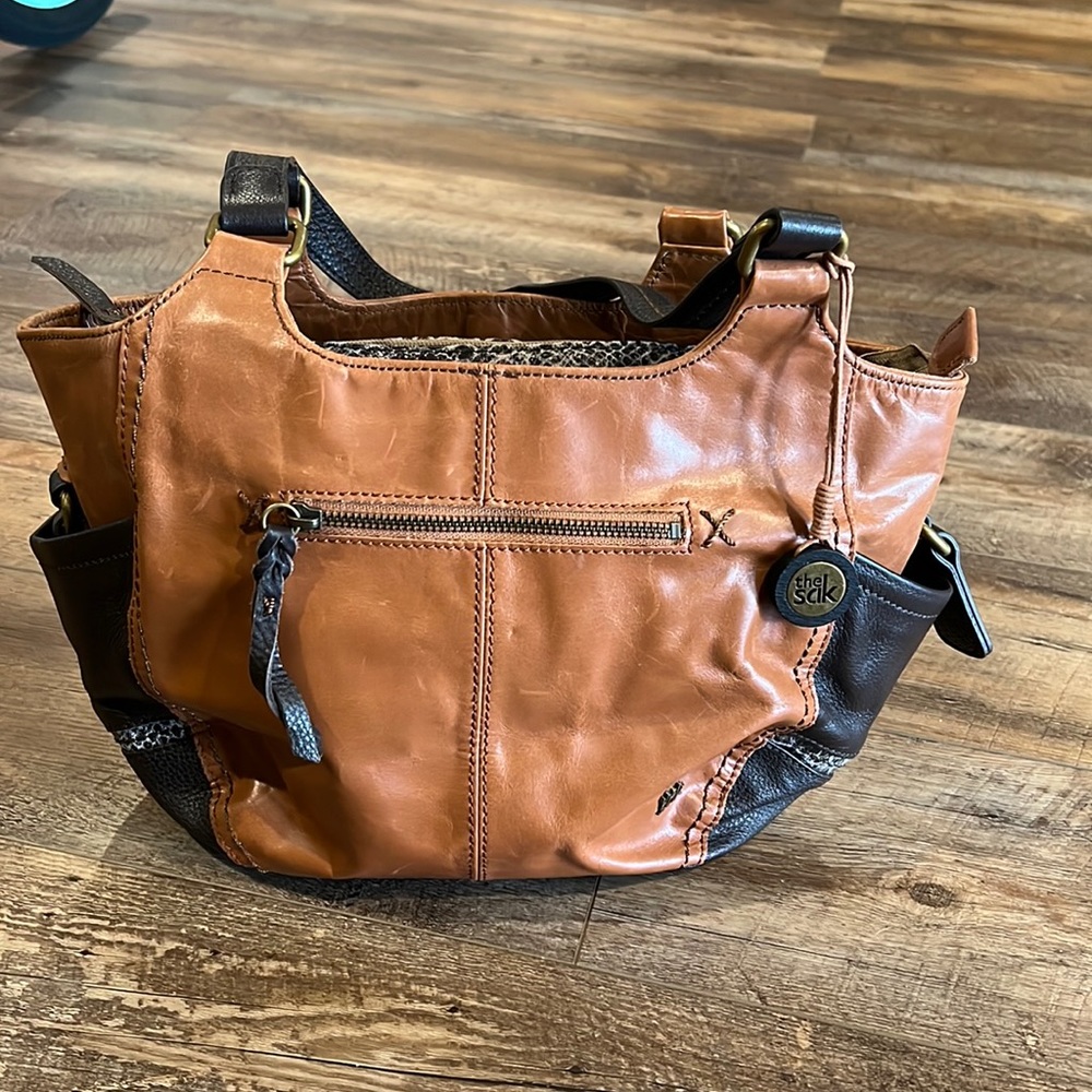 The Sak leather satchel
